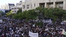 Nuevas manifestaciones en el rectorado de la UBA
