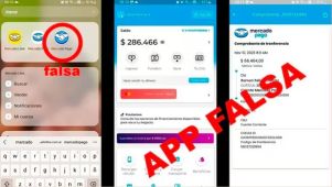 App falsa de Mercado Pago
