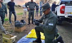 Incautaron un camión con 172 kilos de cocaína en Chaco 20250714