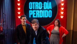 Laila Roth junto a Mario Pergolini en Otro día perdido