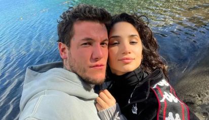 Alex Caniggia y Melody Luz