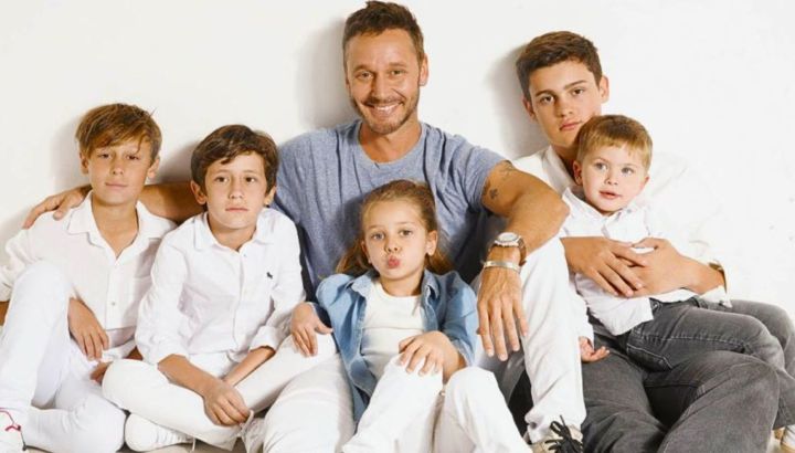 Benjamín Vicuña compartió una foto junto a sus hijos tras el escándalo con la China Suárez