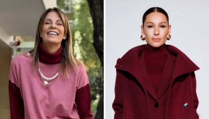 Pampita y Nequi Galotti matchean looks: dos estilos diferentes para el color que domina la temporada