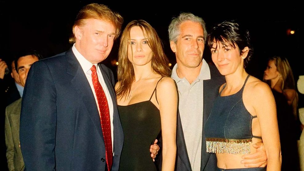 Donald Trump y Jeffrey Epstein 14072025