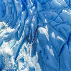 Comienza la temporada de trekking en el Glaciar Perito Moreno.