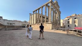 Mérida: la capital de Extremadura tiene el patrimonio romano mejor conservado y que aún hoy se usa.