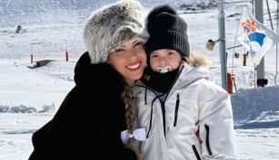 Barby Franco y Sarah Burlando disfrutando la temporada invierno 2025 en la nieve
