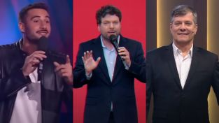 Nico Occhiato, Guido Kaczka y Mario Pergolini