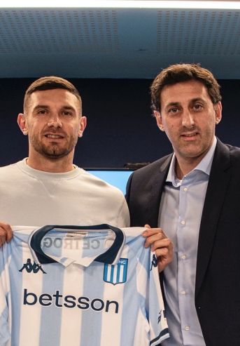 Maravilla Martínez y Diego Milito
