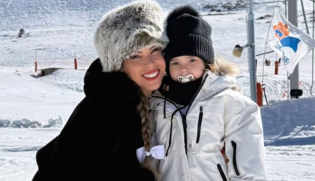 Barby Franco y Sarah Burlando disfrutando la temporada invierno 2025 en la nieve