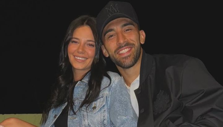 Quién es la novia modelo de Nicolás González, el jugador vinculado con Sabrina Rojas