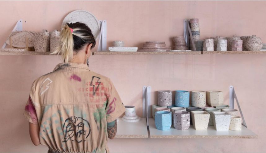 La Terracería: Arte y diseño en terrazo artesanal