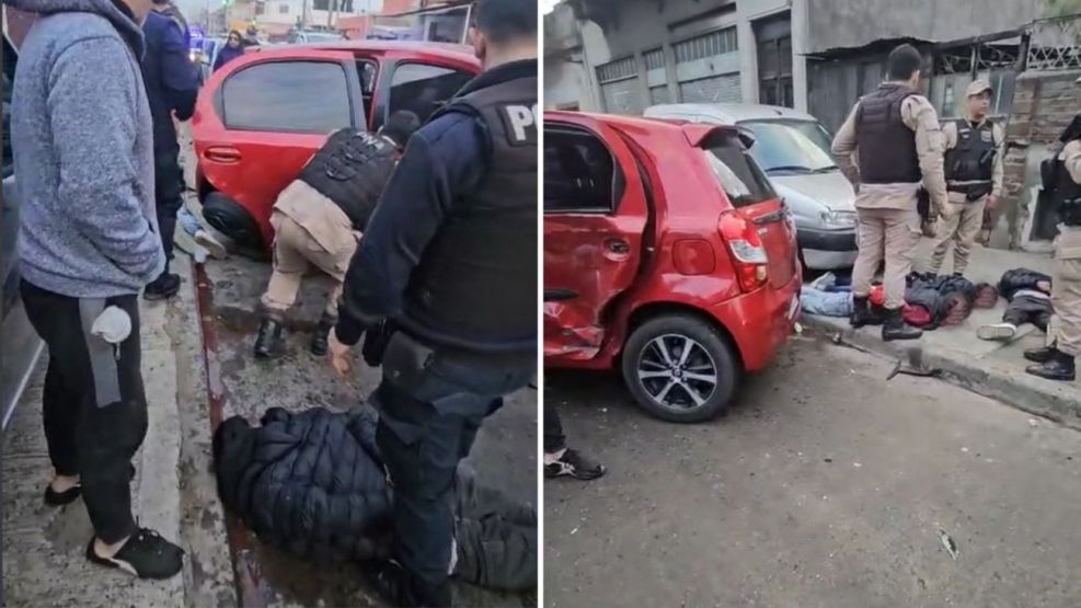 Persecución en Avellaneda: atraparon a dos menores armados 20250715