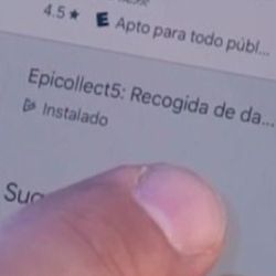 La aplicación Epicollect5 fue desarrollada por el Oxford University Big Data Institute de Inglaterra.