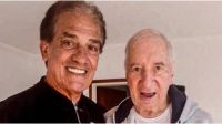 Miguel Lemme y Carlos Bilardo