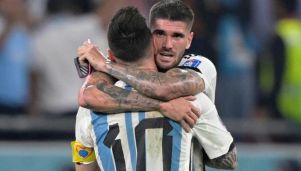 De Paul y Messi