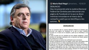 Caso Mario Negri y fake news