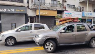 Persecucion, tiros y detencion en Floresta