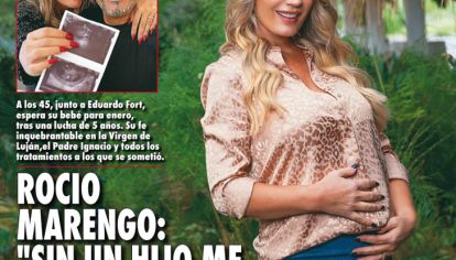 A sus 45 años, la mediática espera su primer hijo tras un largo camino para llegar a este feliz presente. 