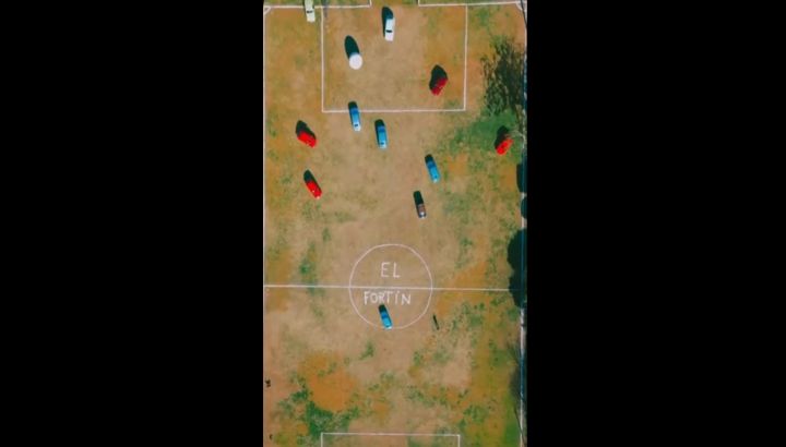 Recrearon el "fútbol con Fititos" realizado en Italia en los años 60'