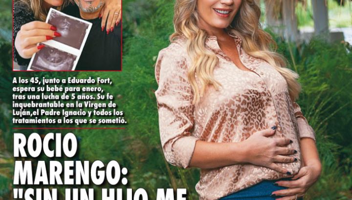 Rocío Marengo: "Sin un hijo me sentía muy vacía" 