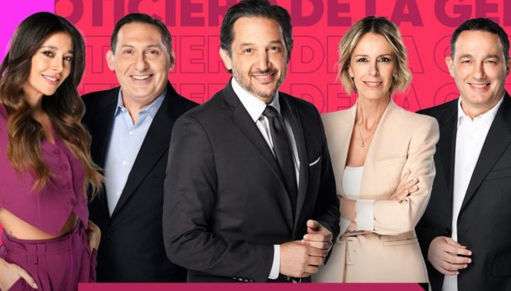 Así fue el debut de Sol Pérez en "El Noticiero de la Gente", conducido por Germán Paoloski y Milva Castellini en Telefe