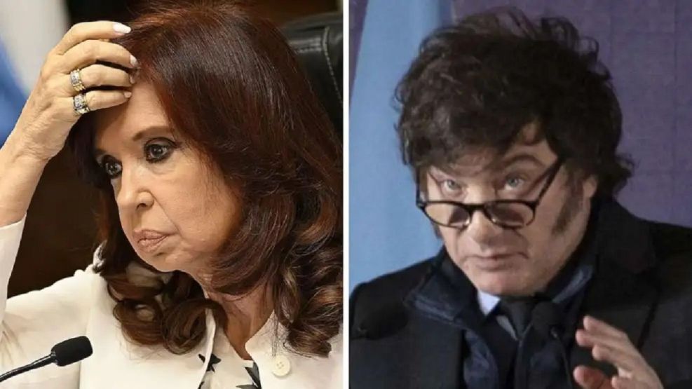 Cristina Fernández y Milei