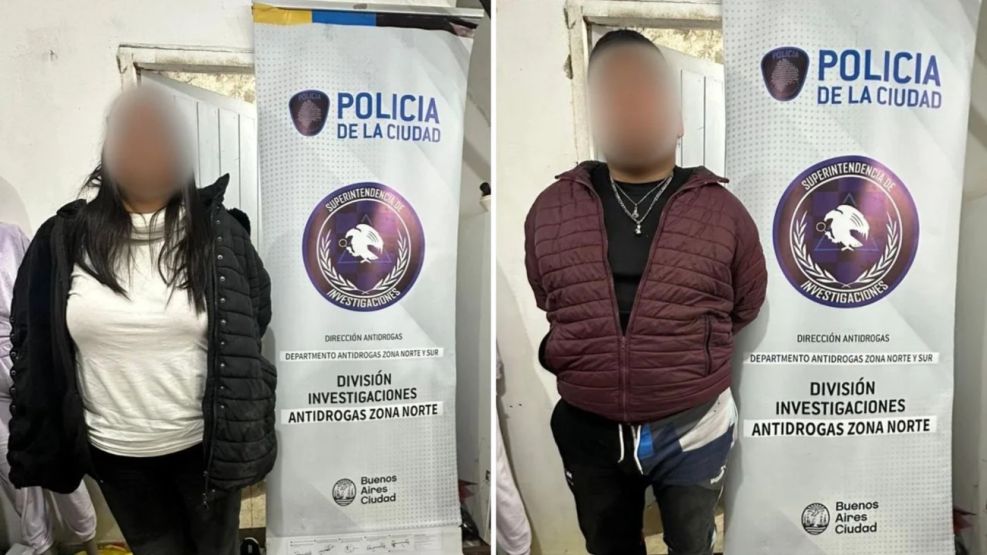 Detuvieron a dos narcos en Chacarita 20250716