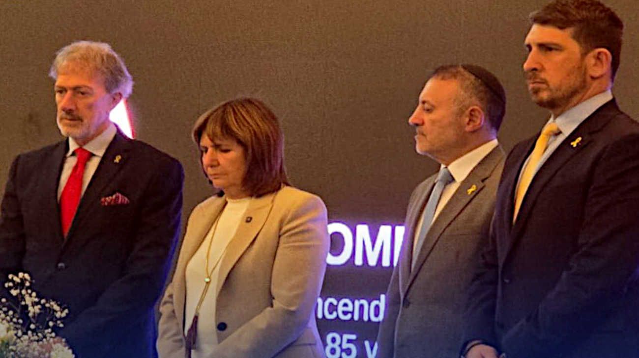 Bullrich recordó el atentado a la AMIA 20250717