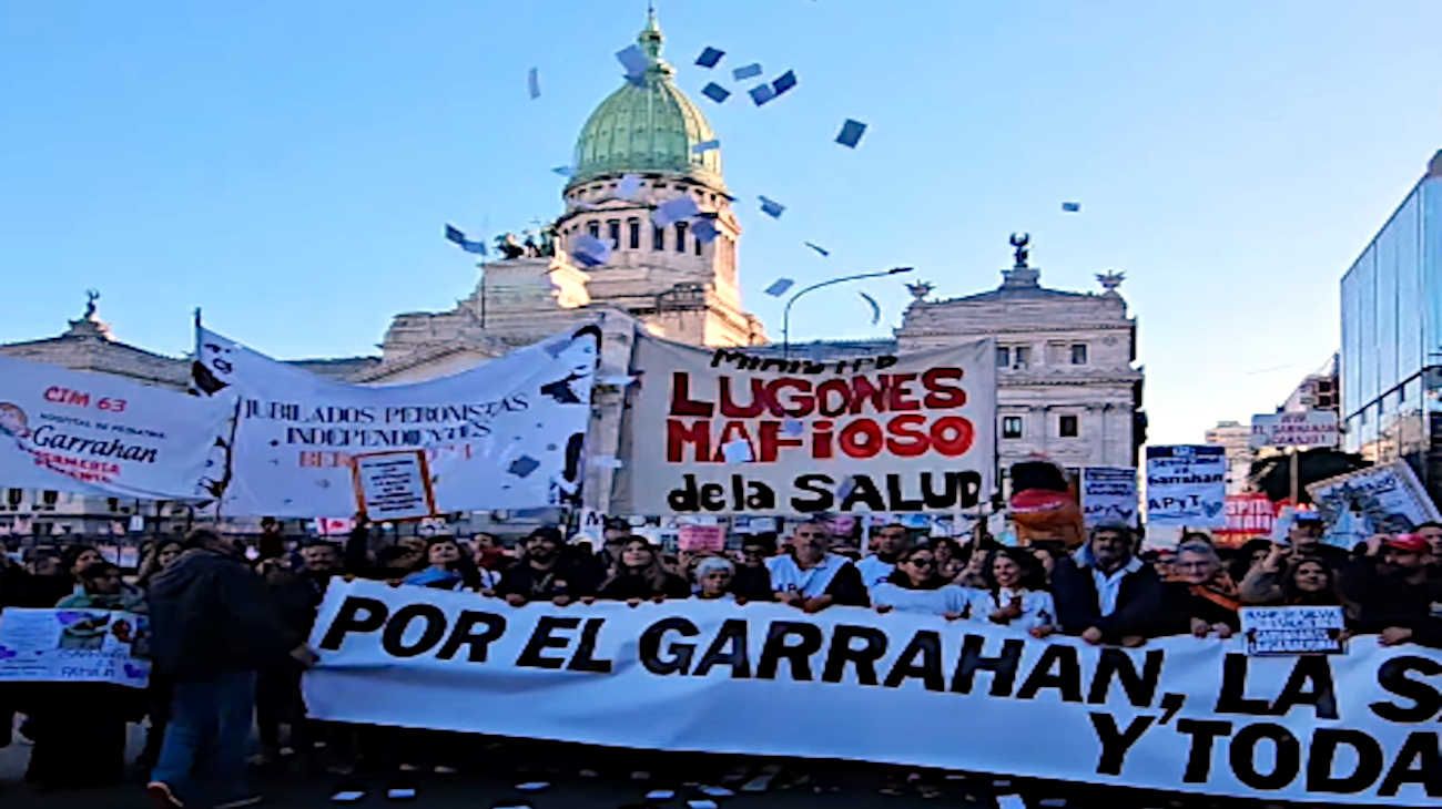 Marcha de los trabajadores y médicos del Garrahan 209250717