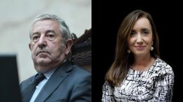 Julio Cobos y Victoria Villarruel