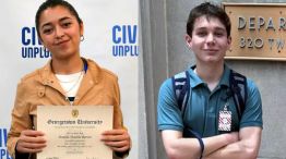 Quiénes son los dos jóvenes argentinos nominados para el premio de "mejor estudiante del mundo".