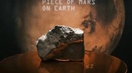 Subastan una roca de Marte de 25 kilos.