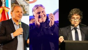 De Rivas, Llaryora y Milei