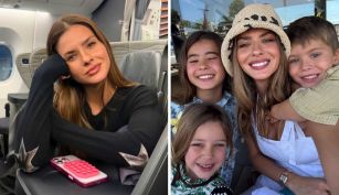 La China Suárez y sus hijos