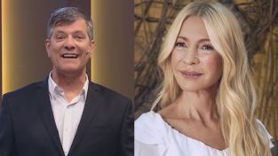 Mario Pergolini y Cris Morena