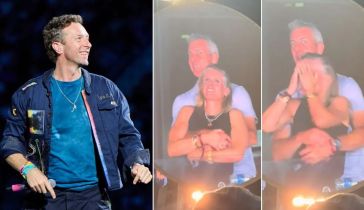 Chris Martin, Andy Byron y Kristin Cabot