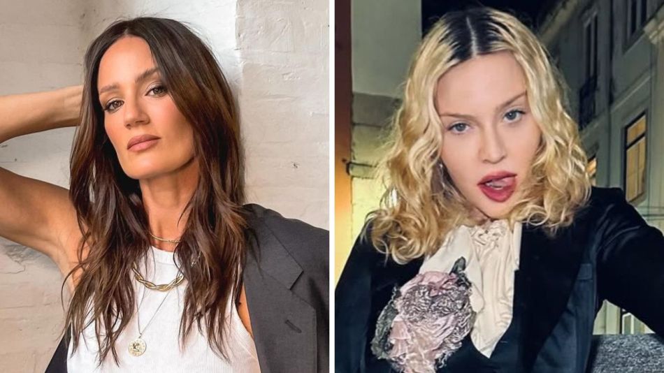 Paula Chaves y Madonna