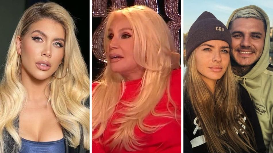 Wanda Nara, Susana Giménez, China Suárez y Mauro Icardi