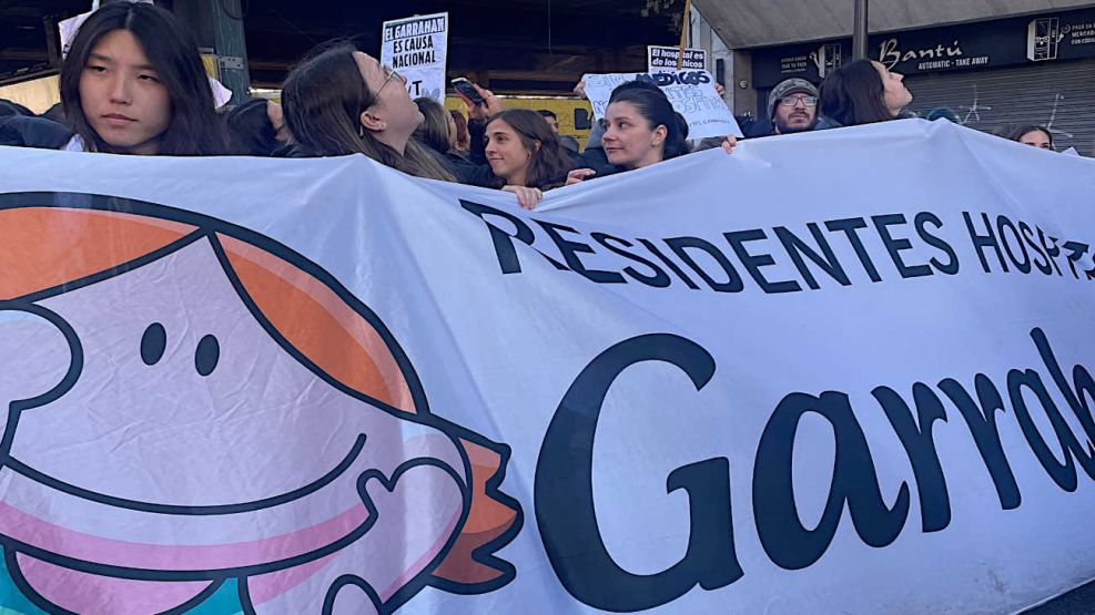 Marcha de los trabajadores y médicos del Garrahan 209250717