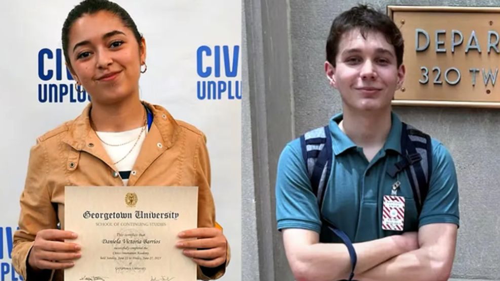 Quiénes son los dos jóvenes argentinos nominados para el premio de "mejor estudiante del mundo".