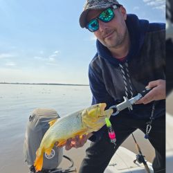 Antes que aparezcan las tormentas, buena pesca en gran parte de los pesqueros del país. Promesa de pique intenso para los próximos días. 