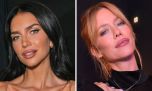 Duelo de looks de Zaira Nara y Nicole Neumann: los vestidos sheer dress que son el boom tendencia de la nueva temporada
