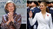 La reina Sofía y la princesa Leonor