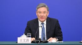 Wang Wentao, ministro de economía de China
