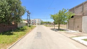 Zona donde ocurrió el accidente. 
