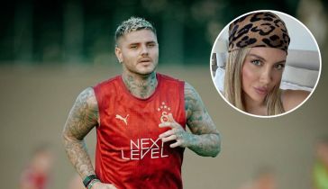 Mauro Icardi y Wanda Nara