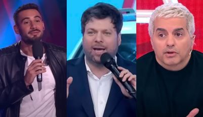 Nico Occhiato, Guido Kaczka y Ángel de Brito