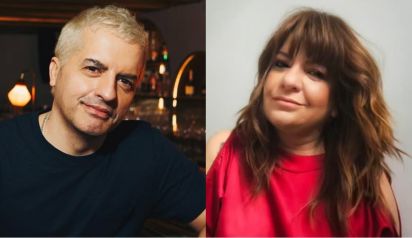 Ángel de Brito y Andrea Taboada