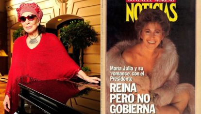 La serie "Menem" revivió la icónica foto de portada de la funcionaria menemista y desató una catarata de versiones sobre quién prestó sus pieles. La palabra de Graciela Borges en NOTICIAS. Y el enojo de Susana Giménez.